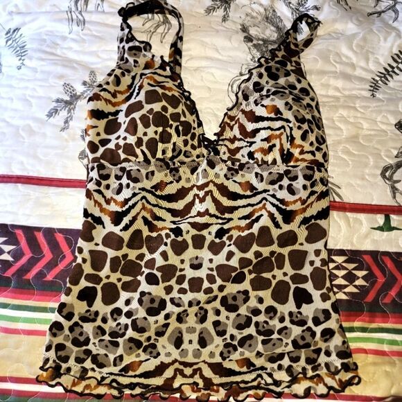 Profile By Gottex Other - Profile animal print tankini top (xs)